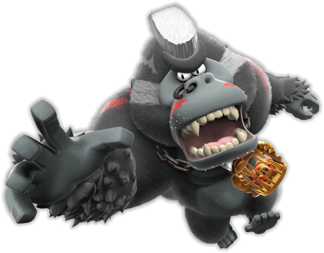 비스트 군단을 구성하는 캐릭터 중 하나를 보여 주는 Nintendo 공식 아트